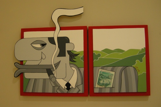 "Money, Money" - ©LEXA - Exposition Galerie Bensimon - juin 2008 